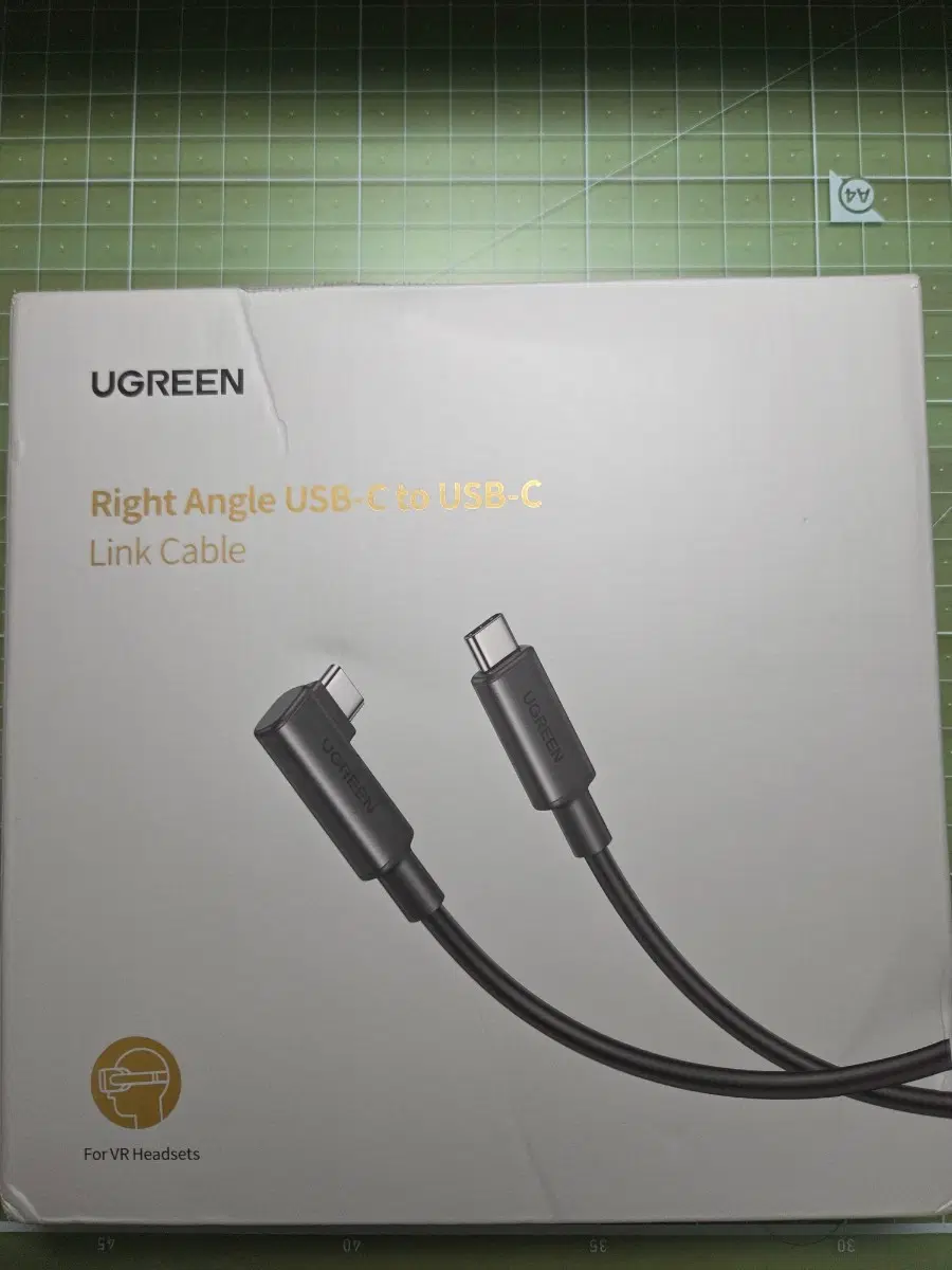 유그린 5m ctoc 90도 5Gbps 충전/데이터 케이블
