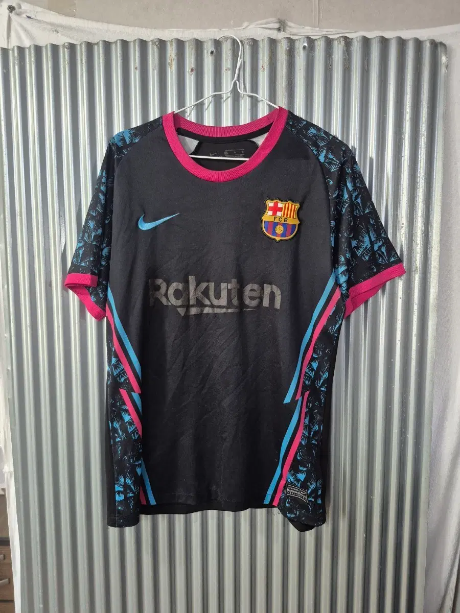 FC 바르셀로나 나이키 져지 블랙 핑크