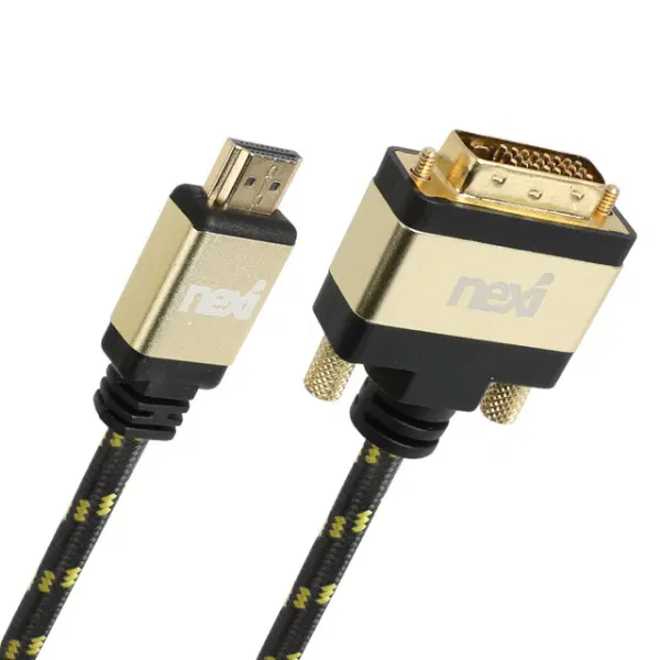 HDMI 2.0 변환 DVI-D 듀얼 모니터 변환 케이블 메탈 3m