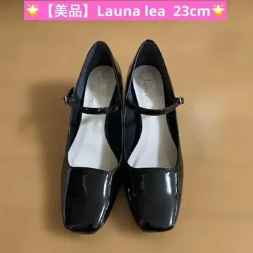 새상품급 라우나 멜리 제인 펌프스 블랙 23.0