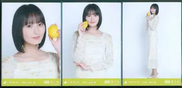 노기자카46 회장 한정판 브로마이드 엔도 사쿠라 2026.July-III 히로시마현 ver. 코디 컴프