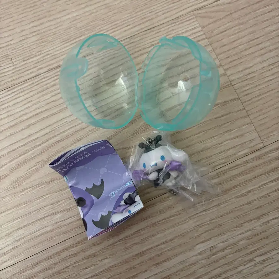 미개봉 시나모롤 악마 데빌 가챠 피규어 키링