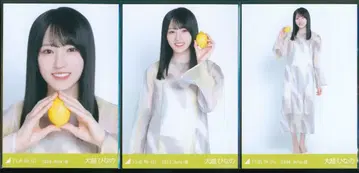 노기자카46 회장 한정 브로마이드 오오코시 히나노 2026.July-III 히로시마현ver. 코디 컴프