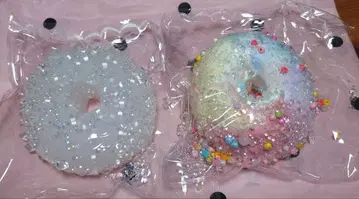 도넛 세트 코코넛 오일 샤리샤리 화이트 스퀴즈 컬러풀 샤리샤리