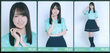 노기자카46 회장 한정판 브로마이드 카키 하루카 한여름 전국 투어 2026 T셔츠 히로시마 ver. 컴프