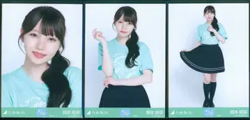 노기자카46 회장 한정판 브로마이드 오카모토 히나 한여름 전국 투어 2026 티셔츠 히로시마 ver. 컴프