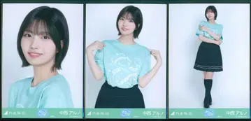 노기자카46 회장 한정판 브로마이드 나카니시 아루노 한여름 전국 투어 2026 티셔츠 히로시마 ver. 컴프