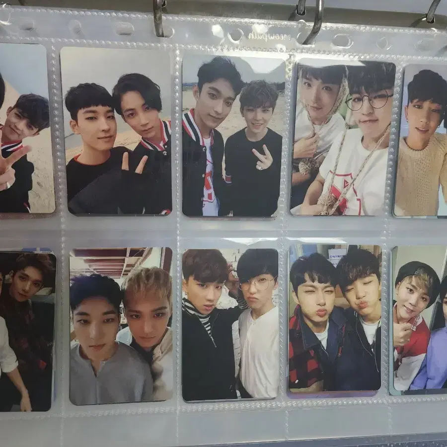 세븐틴 붐붐 유닛 포카 드볼 올클 일괄