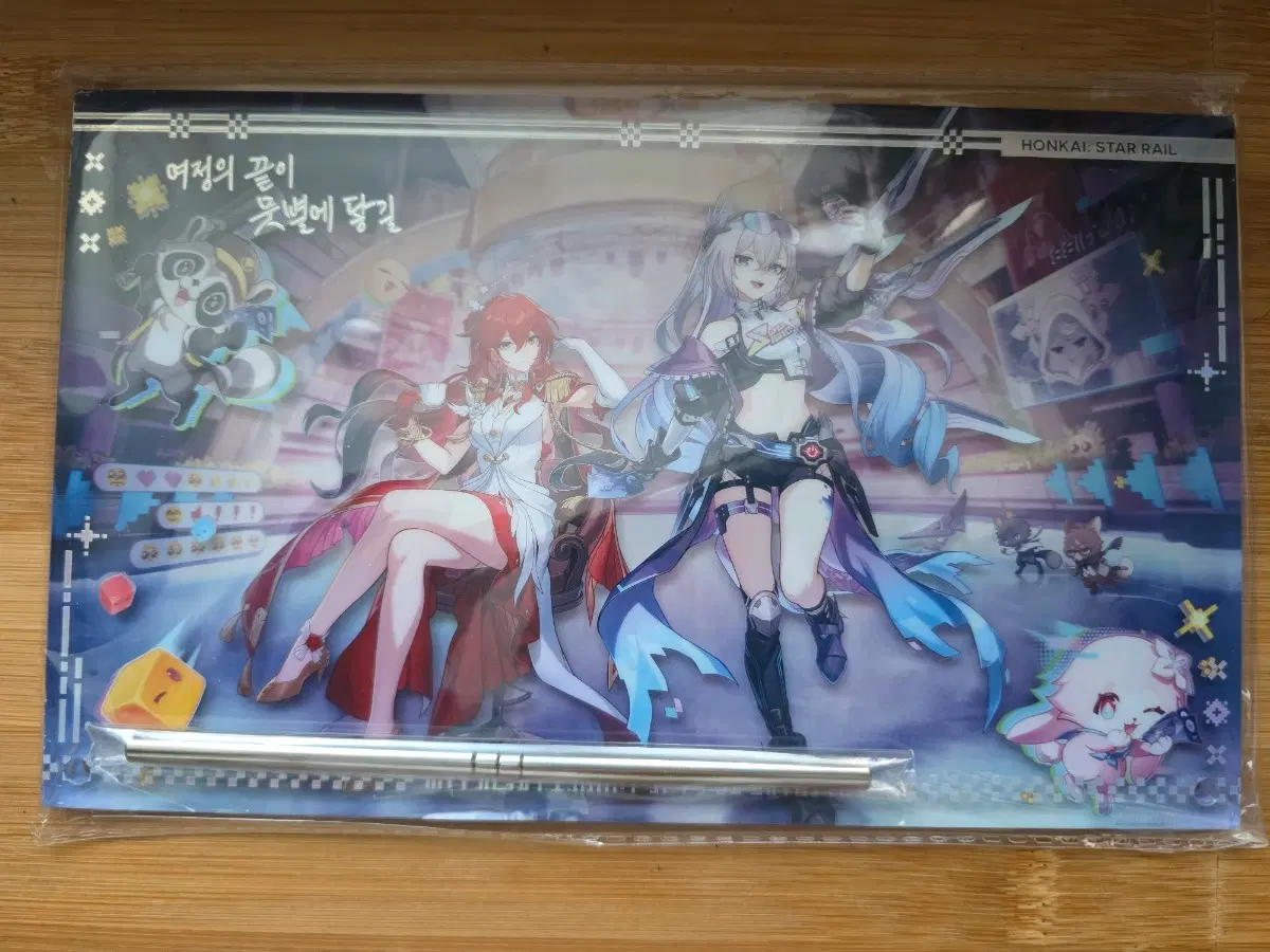 붕괴 스타레일 '별 사이를 걷는 회고록 '(잠실 전시회) 30만원 구매 특전 아크릴 일러스트 보드