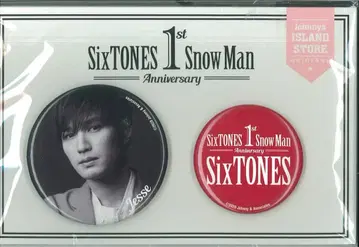 SixTONES 1st Anniversry 제시 캔뱃지 세트