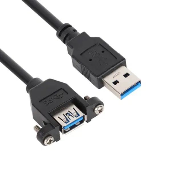 USB-A 3.2 Gen2 M/F 연장 블랙 2m