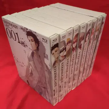 애니메이션 Blu-ray STEINS GATE 최초 한정판 전 9권 세트