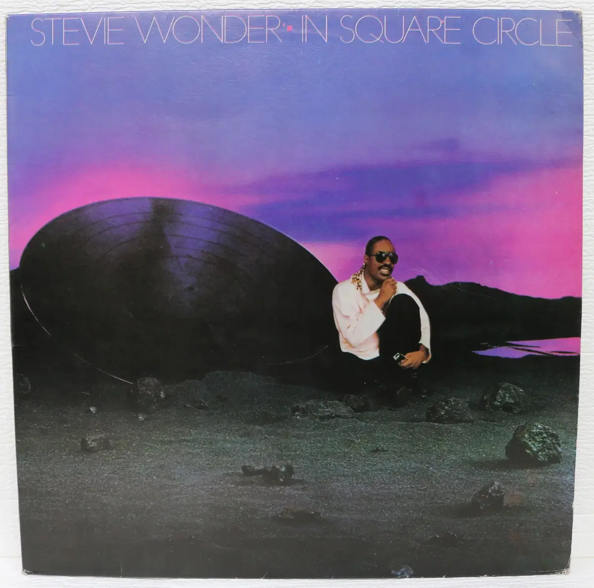 [NO.6204] STEVIE WONDER (IN SQUARE CIRCLE) 스티비 원더 LP음반