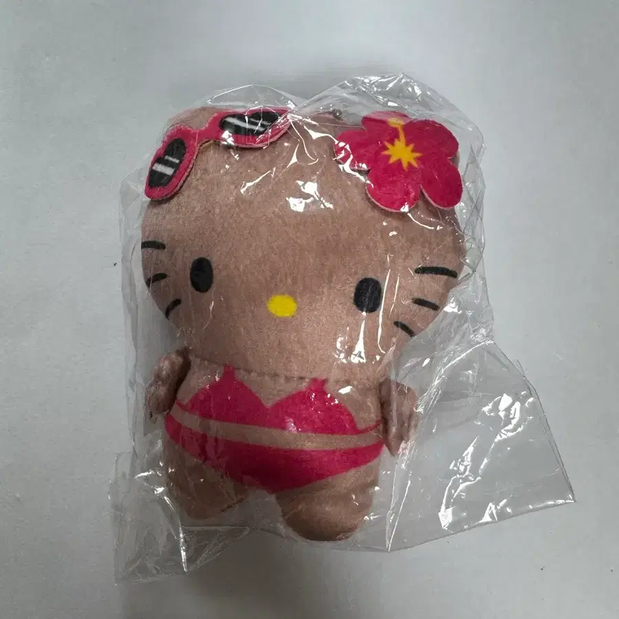 헬로키티 갸루 가챠 태닝 키티 키링