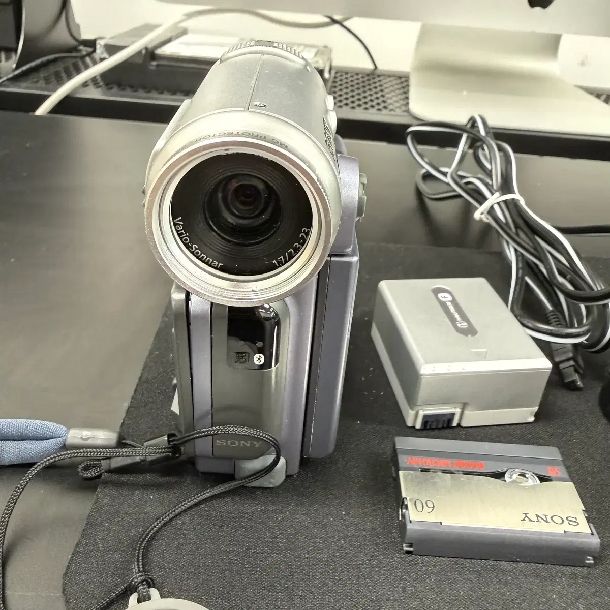 소니 SONY DCR-IP7 MicroMV 핸디캠 풀세트 (희귀 레트로/작동품)