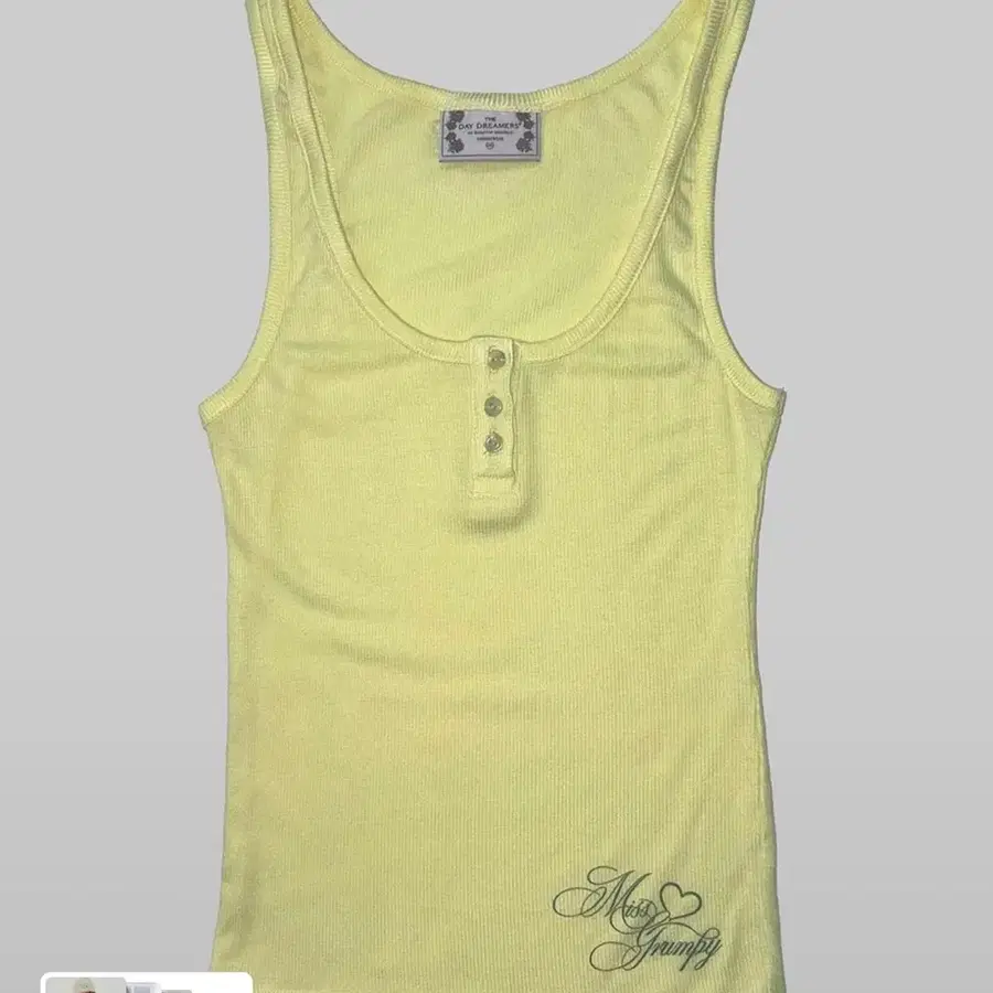 스컬프터 Miss Grumpy Button-Up Top Lemon
