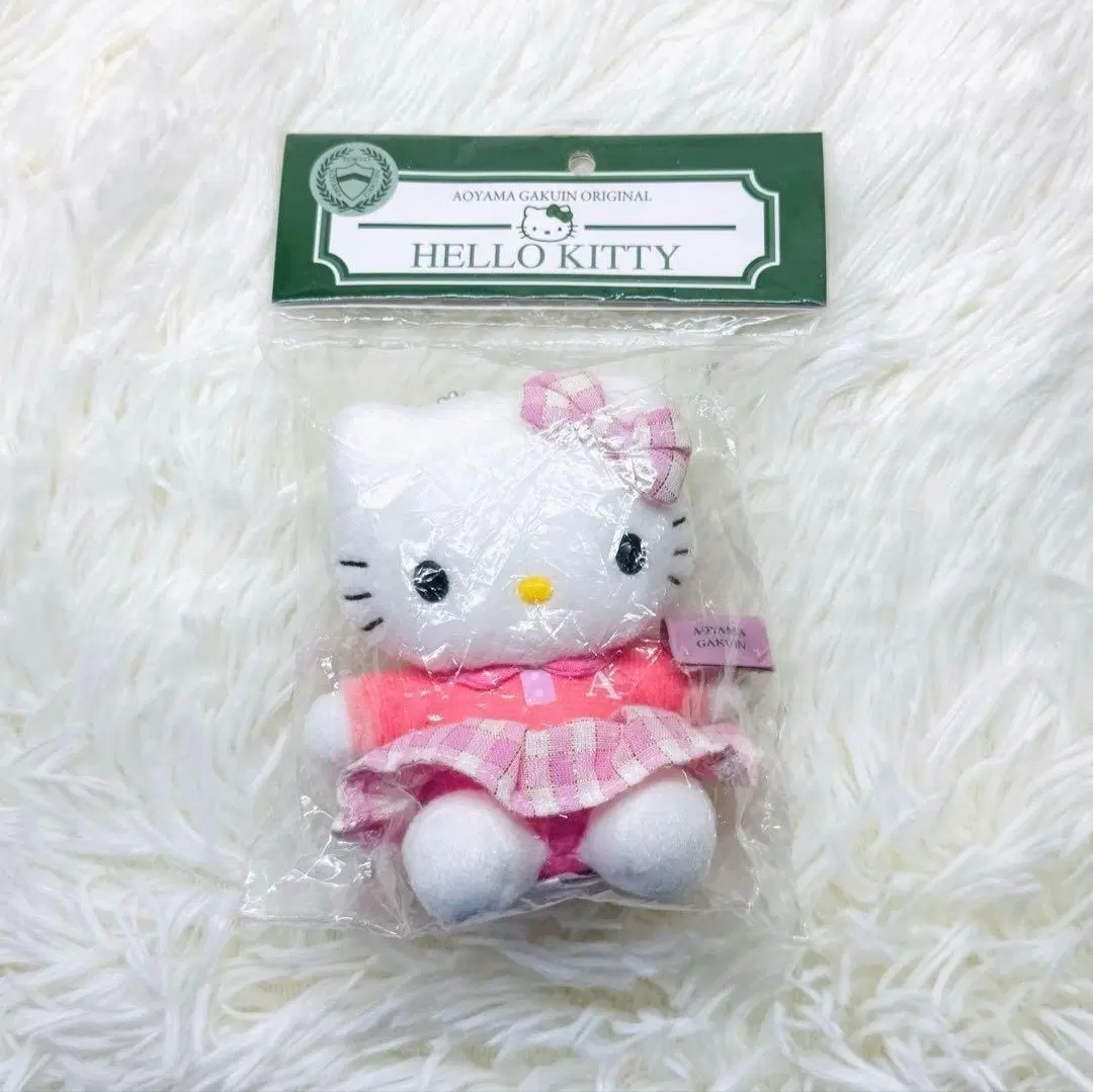 산리오 레트로 고전 키티 아오야마 교복 인형
