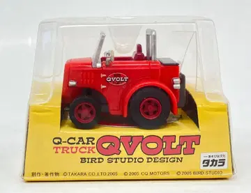 타카라 Q-CAR TRUCK QVOLT (빨간색) BIRD STUDIO DESIGN