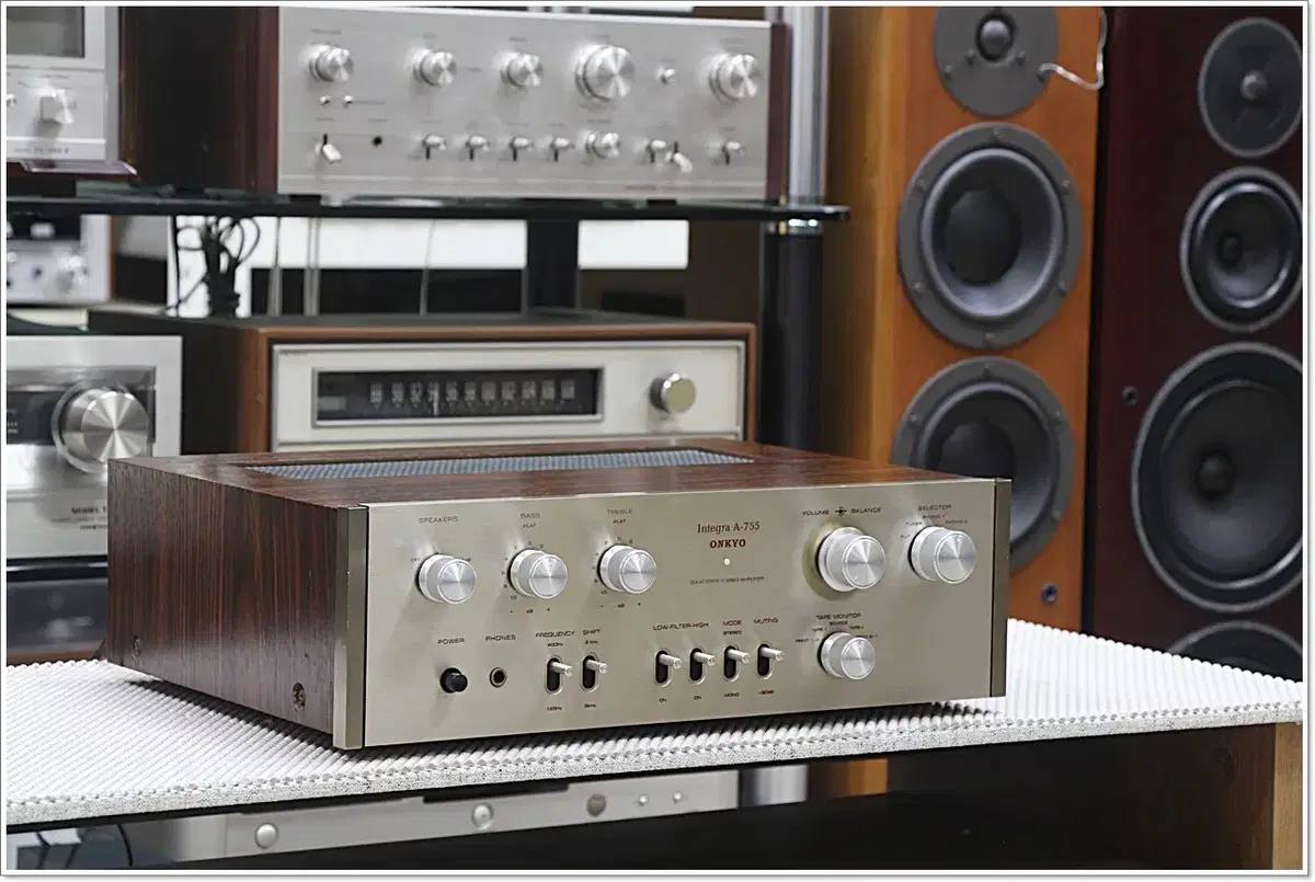 온쿄(ONKYO-일본) A급 고급형 인티앰프 Integra A-755