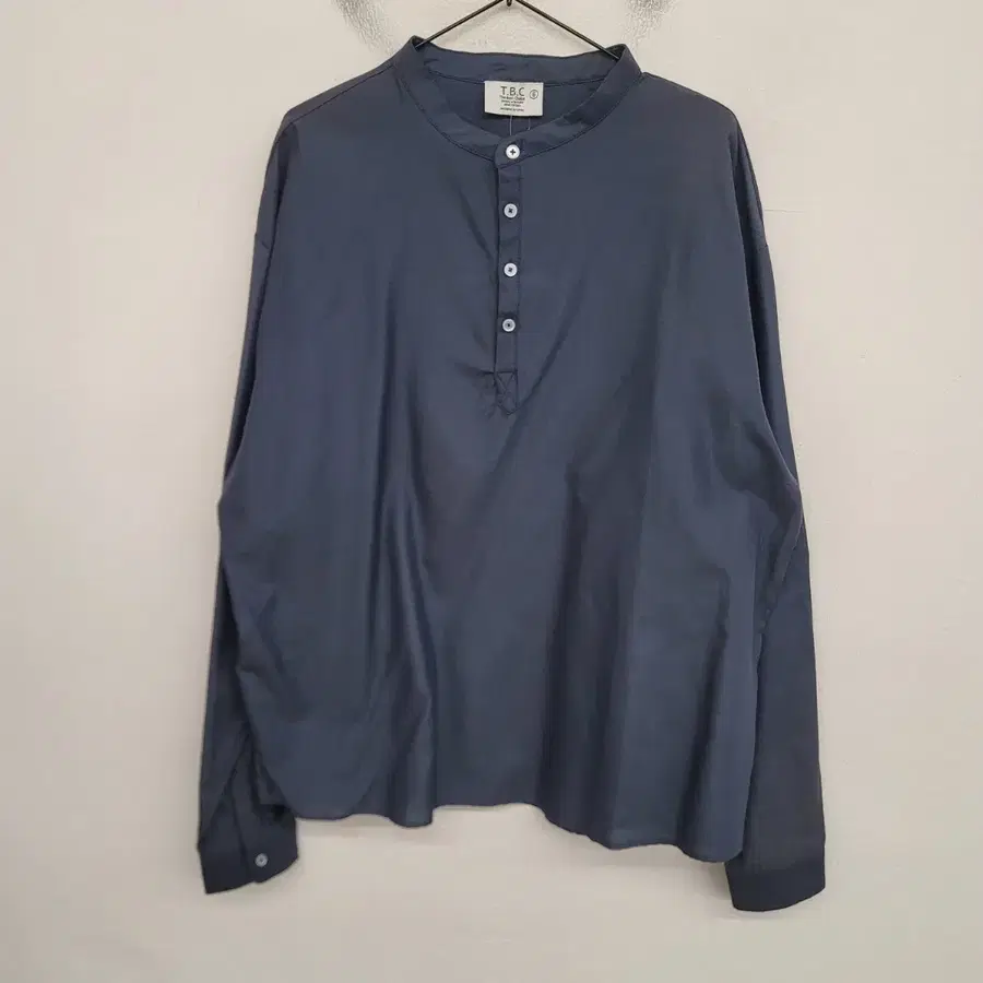 [115/3XL] 바이모노 헨리넥 셔츠
