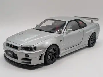 AUTOART 1/18 MILLENNIUM NISMO R34 GT-R Z-TUNE Z2(SILVER) 77356