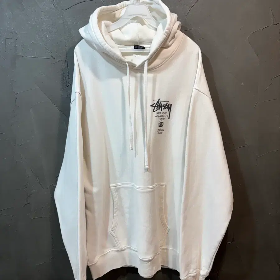 [XL] STUSSY 스투시 월드투어 후드티