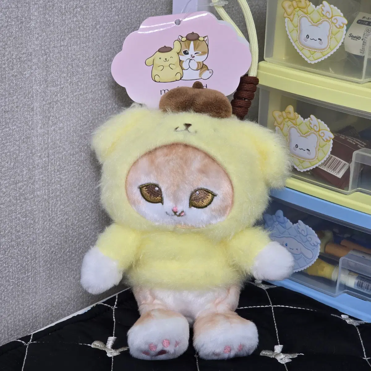 모프샌드x폼폼푸린 인형
