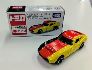 타카라토미 아피타 피아고 오리지널 세계 국기 토미카 도요타 2000GT 독일 국기 타입 ST14
