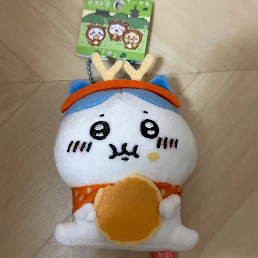 치이카와 나라 한정 사슴 하치 마스코트 키링