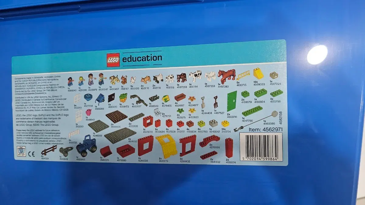 LEGO 에듀케이션 농장 동물 세트 9217