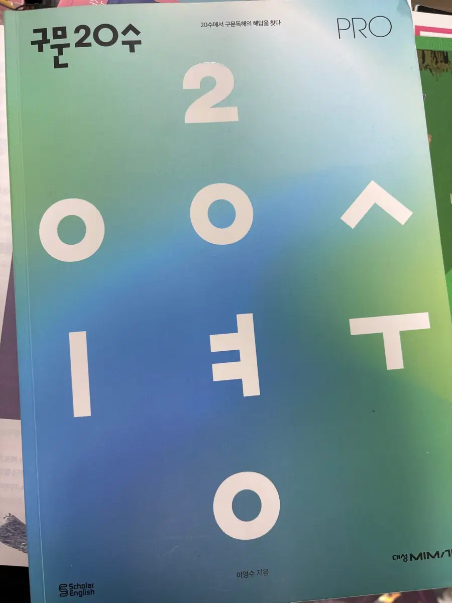 대성마이맥 이영수 구문 20수 PRo 프로