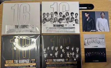 THE RAMPAGE 16 PRAY 16 SOUL CD 4장 한정판 트레이딩 카드 포함