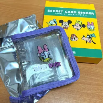 디즈니 스토어 시크릿 카드 바인더 데이지 [ 미사용 새상품 ]
