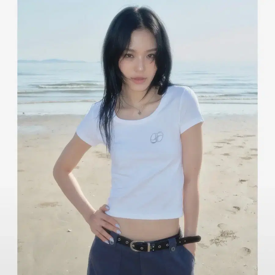 애즈온 유 넥 티 반팔 판매 상의
