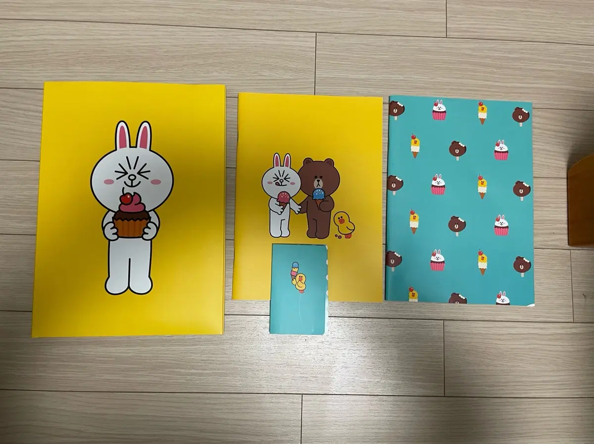 라인프렌즈 화일,노트 세트,포스트잇