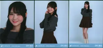 노기자카46 보도교 리얼 미트&그리트 타무라 마유 2025.February 오프숄더 니트 컴프
