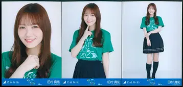 노기자카46 회장 한정판 브로마이드 타무라 마유 한여름 전국 투어 2025 T셔츠 미야기 ver. 컴프
