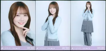 노기자카46 회장 한정판 브로마이드 타무라 마유 2025.May-III 레이어드 상의 컴프