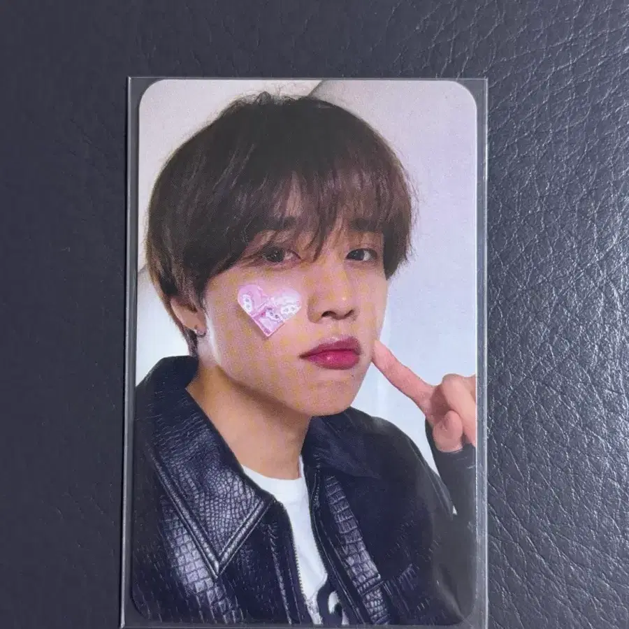 더보이즈 선우 포카 스타일리시 a;effect 점프업 하트반창고 ver.