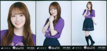 노기자카46 회장 한정판 브로마이드 타무라 마유 13thBD 라이브 T셔츠 컴프