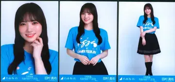 노기자카46 회장 한정 랜덤 브로마이드 타무라 마유 한여름 전국 투어 2024 T셔츠 아이치ver. 컴프