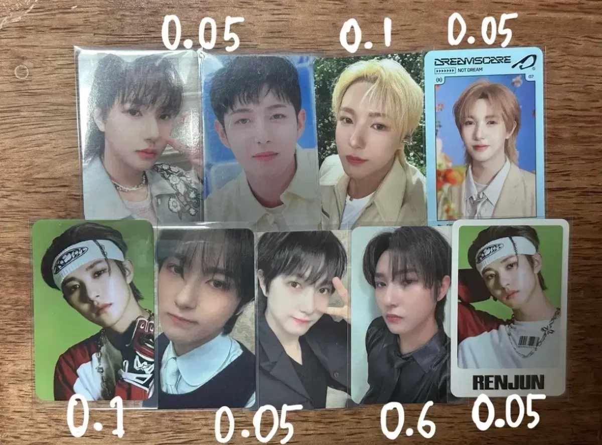 엔시티드림 런쥔 포카 양도 런드리샵 드림스케이프 istj 드림이스케이프