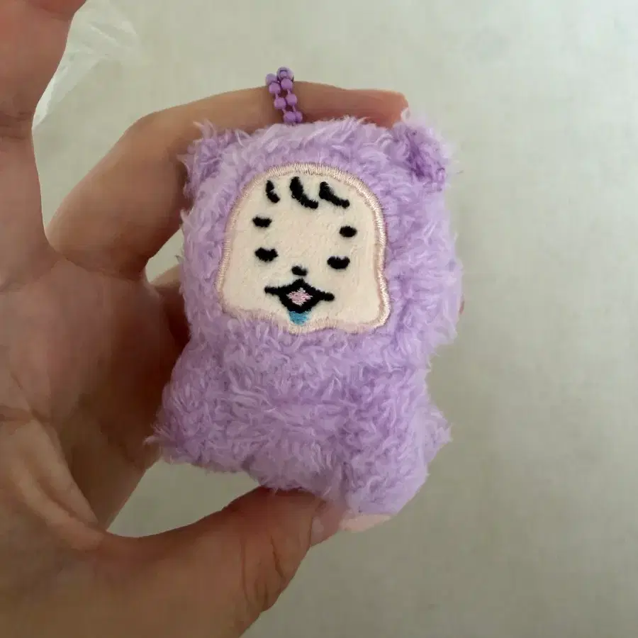 아기곰탈 인형 키링