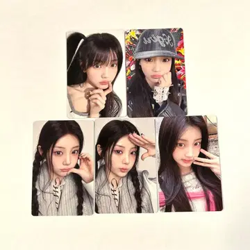 ILLIT I Got Your 솔로 자켓반 봉입 트레이딩 카드 원희 5장
