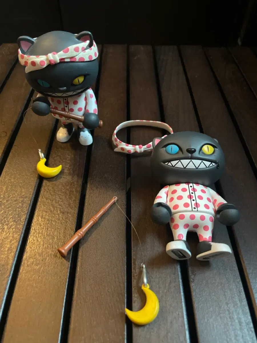 쿨레인 스캐리캣 피규어 (파자마 낚시 고양이)