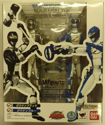 반다이 S.H.Figuarts 고고전대 보우켄저 보우켄블랙 & 보우켄블루