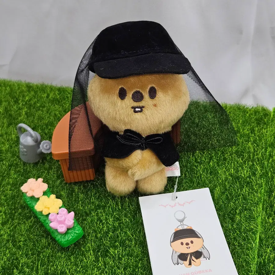 스키주 두잇 팝업 코스튬 마그넷 플러시 키링 한 한쿼카