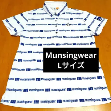 Munsingwear 여성용 골프웨어 피케 셔츠 L 빅 사이즈