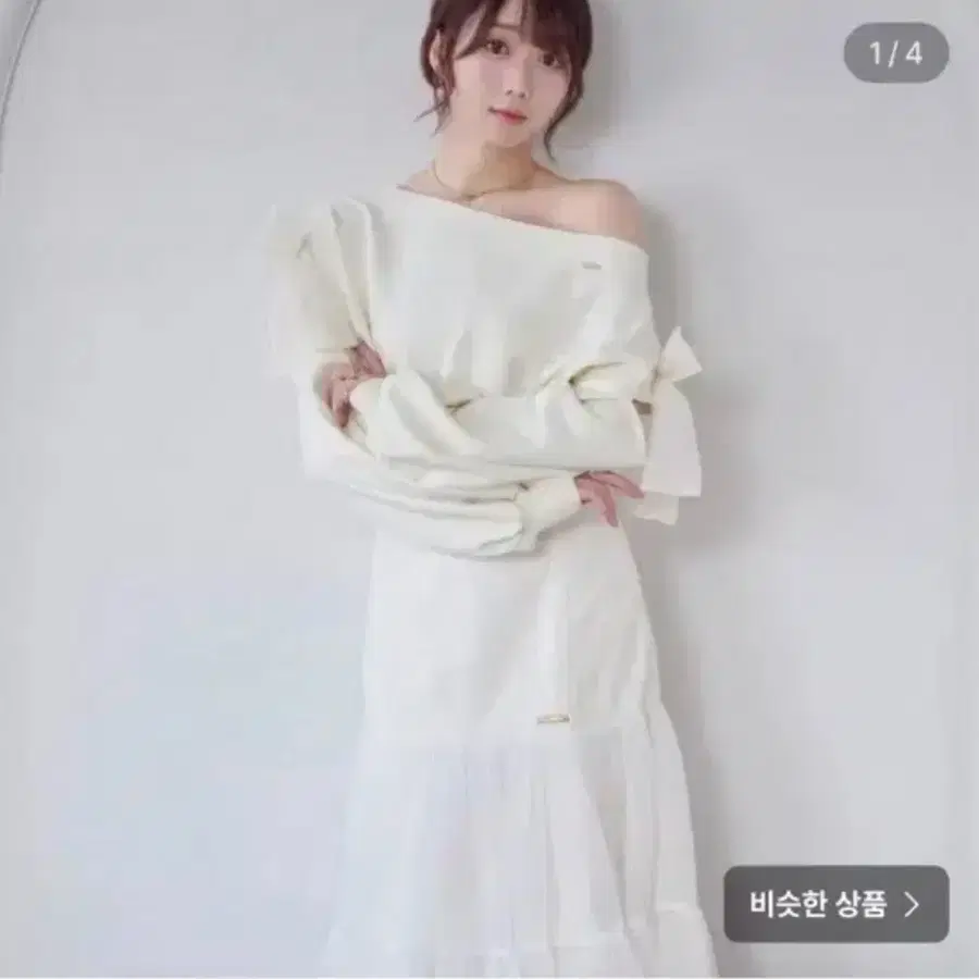 스나계 로제뮤즈 rosemuse 오프숄더 니트