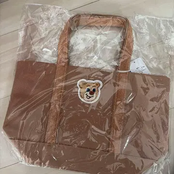 미사용 새상품 러브러리 페이러 와펜 토트 리뉴얼 전 베이지